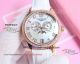 Best replica Patek Philippe mother-of-pearl dial gold diamond bezel leather strap watch (7)_th.jpg